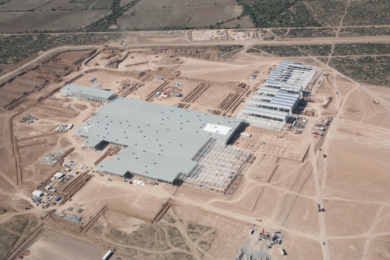 Vista aérea de Complejo San Luis Potosí